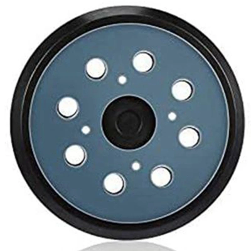 

5 Inch 8 Holes 125Mm Hook Loop Sanding Backing Pad For Makita Orbital Sander Disk Discs Porter Cable Backup Stick On Pad