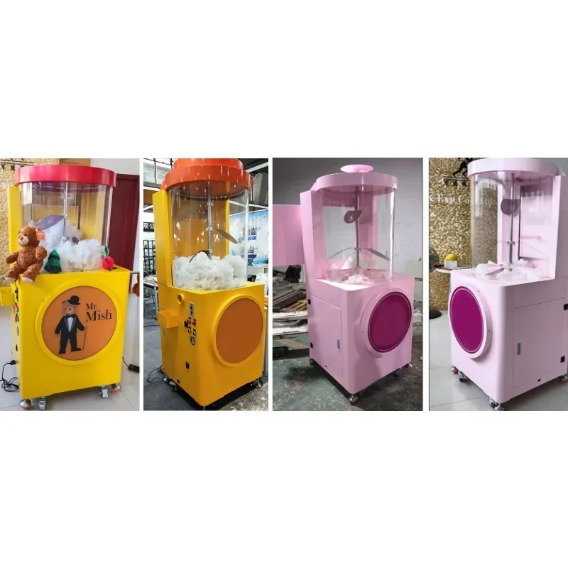 DIY Teddy Bear Stuffing Machine Olush Cotton Candy Filling Automatic Dolls Toy Cotton Filling Machine