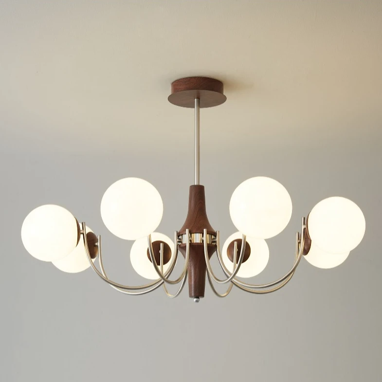 

French medieval living room chandelier, retro, designer, master bedroom dining room light