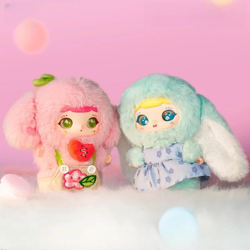 جديد Wiwi Forest Secret World Series الفينيل القطيفة صندوق أعمى لطيف سطح المكتب الديكور على ظهره قلادة العنصر العصري مفاجأة هدية