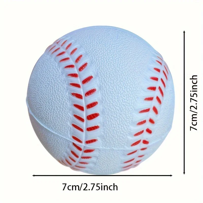 Unisex-Adult Lightweight Training Softball - Durable & Safe Elastic PU Foam Baseball For Indoor/Outdoor Recreation