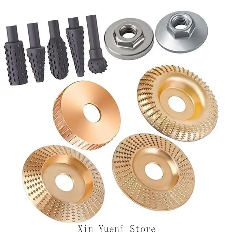 

E8bc gramping wheel & burr set wordworking disc для универсальных проектов по деревообработке