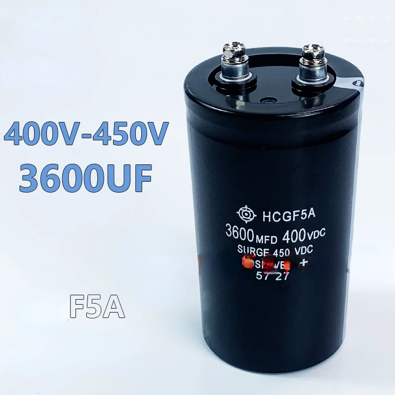 

400v3600uf F5A brand new original Hitachi inverter electrolytic capacitor 3600MFD450VDC3600uf Aluminum Electrolytic Capacitor