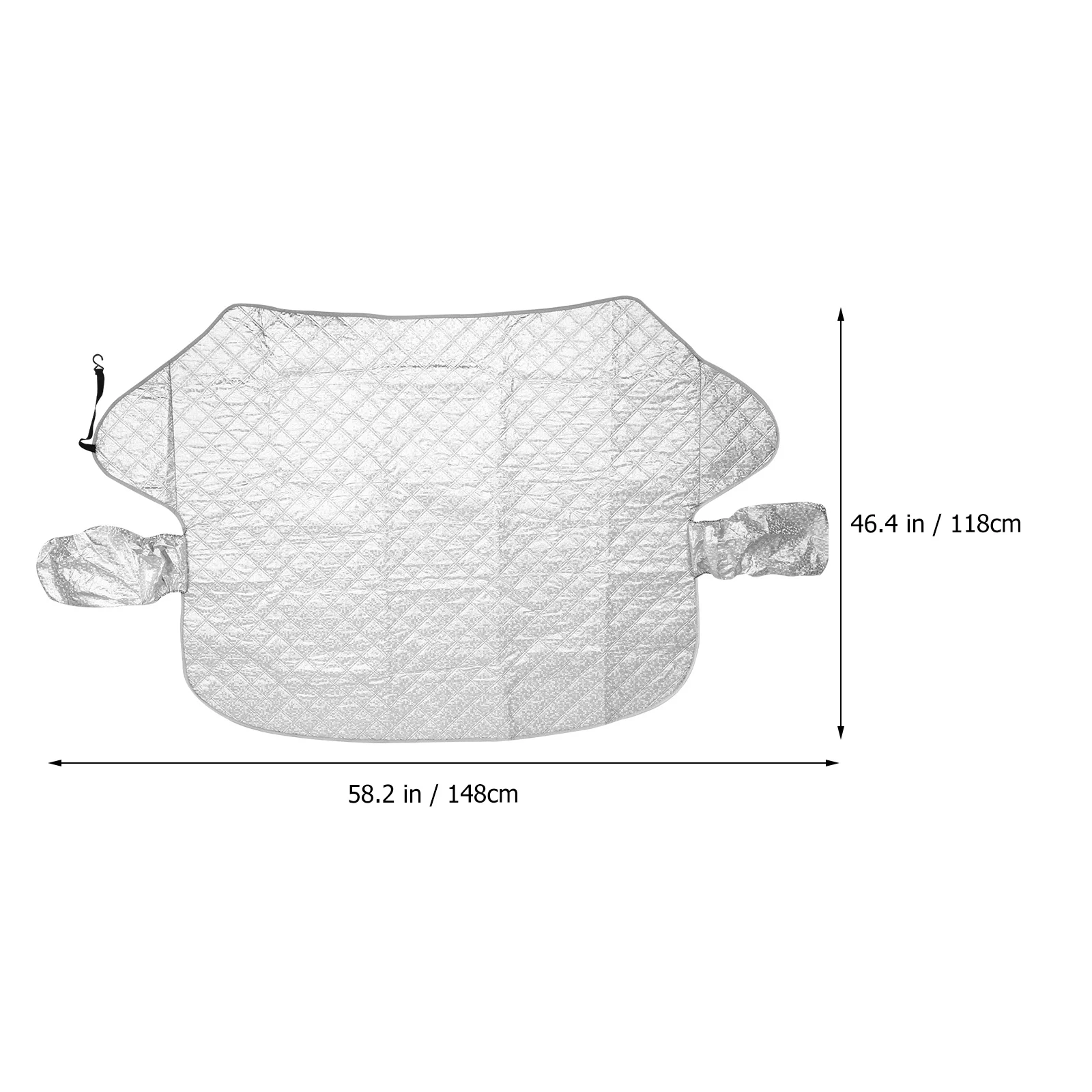Parabrezza magnetico Copertura da neve Pellicola in alluminio Resistente impermeabile Protezione a prova di ghiaccio per auto Suv Cabina Copertura da neve per auto
