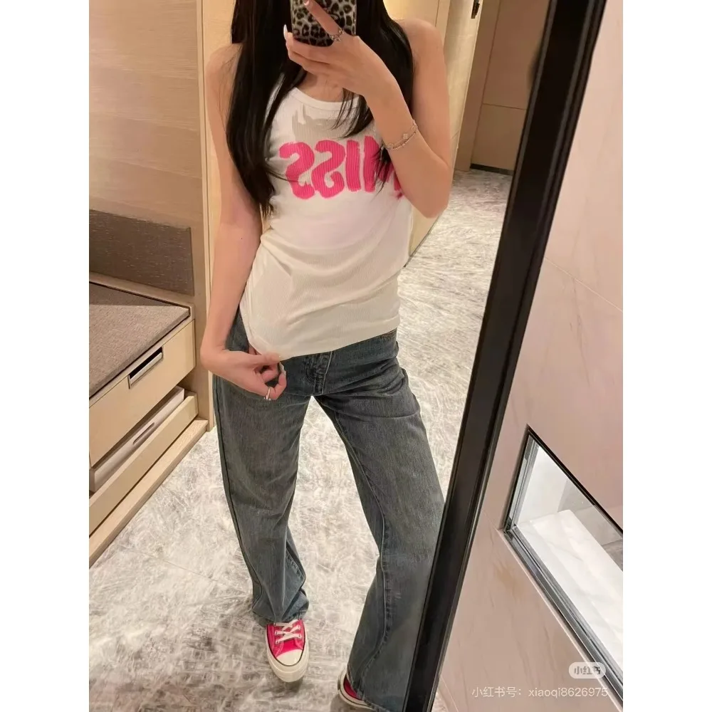 طباعة حروف بسيطة وجديدة في الخريف مناسبة للفتيات الجميلات لارتدائها على الشوارع عصرية ومتعددة الاستخدامات #5