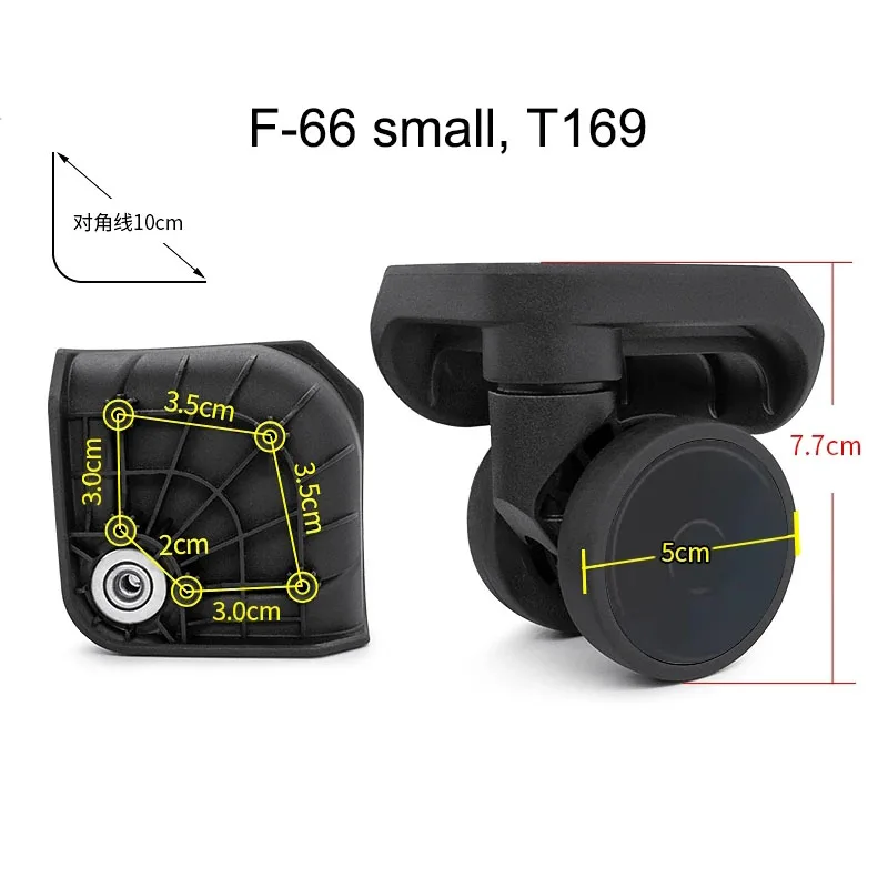 T169 universal wheel SJTOBOL for American tourism F-66 travel luggage pull baggage box swivel castors roller suitcase