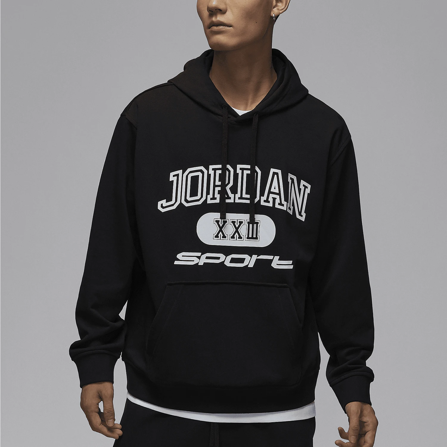 

Nike Official Genuine JORDAN Men's Knit Warm Casual Hooded Sweatshirt FV8627-010