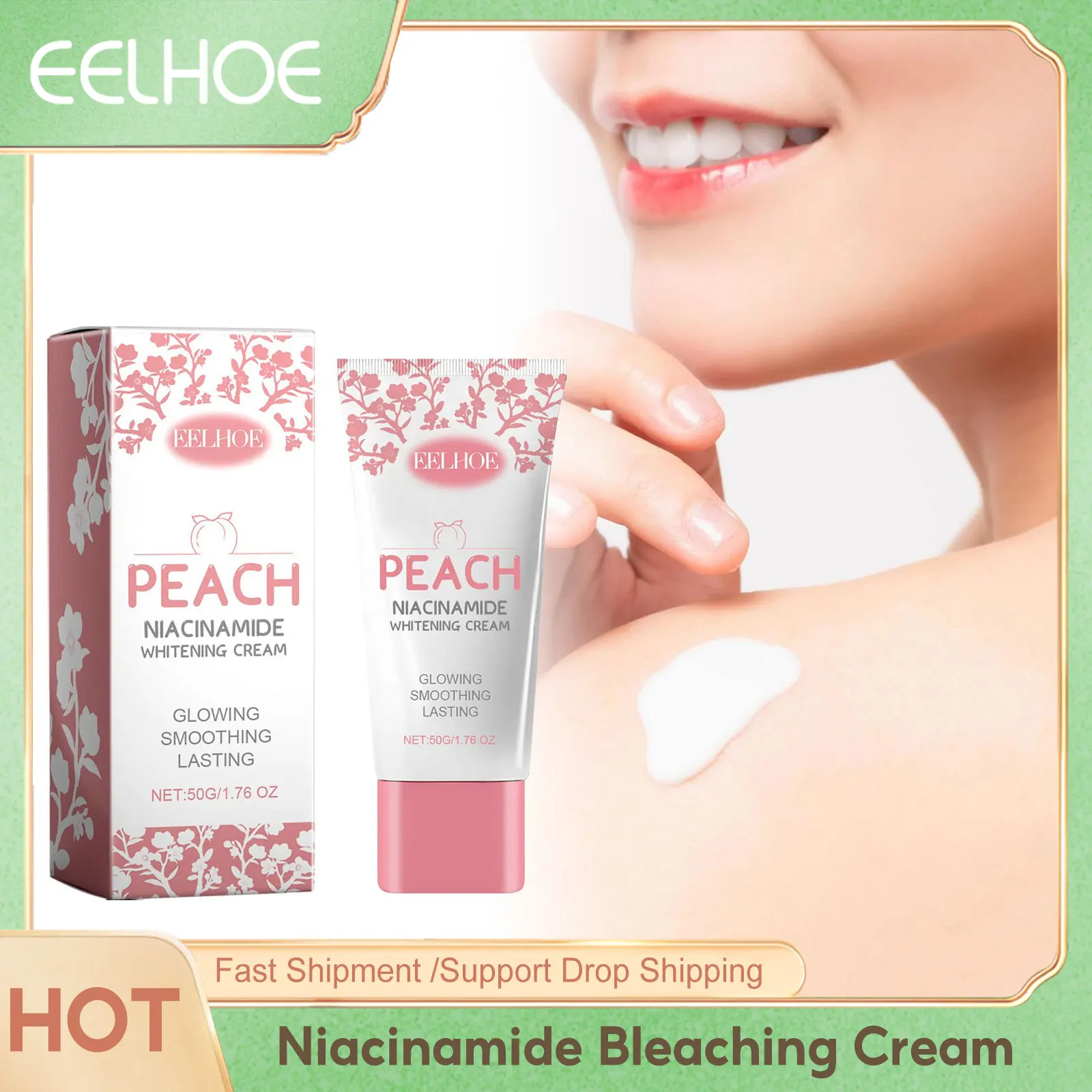 

Niacinamide W-hitening Lotion For Nourishing Soften Skin Brightening Dark Melanins Knee Butt Armpit Bleaching Cream Body Lotion