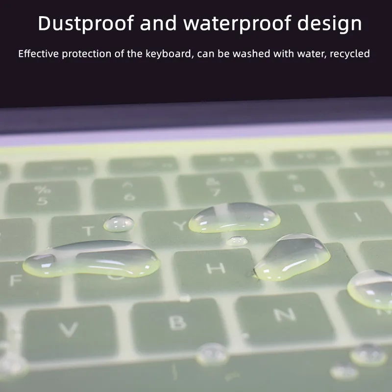 Universal Laptop Keyboard Cover Protector 12-17 inch Waterproof Dustproof Silicone Notebook Computer Keyboard Protective Film