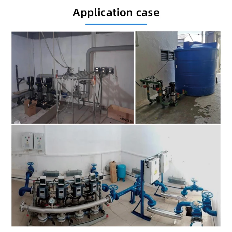High Pressure Vertical Pump Stainless Steel Cdl Inline Multistage Centrifugal Water Pump System