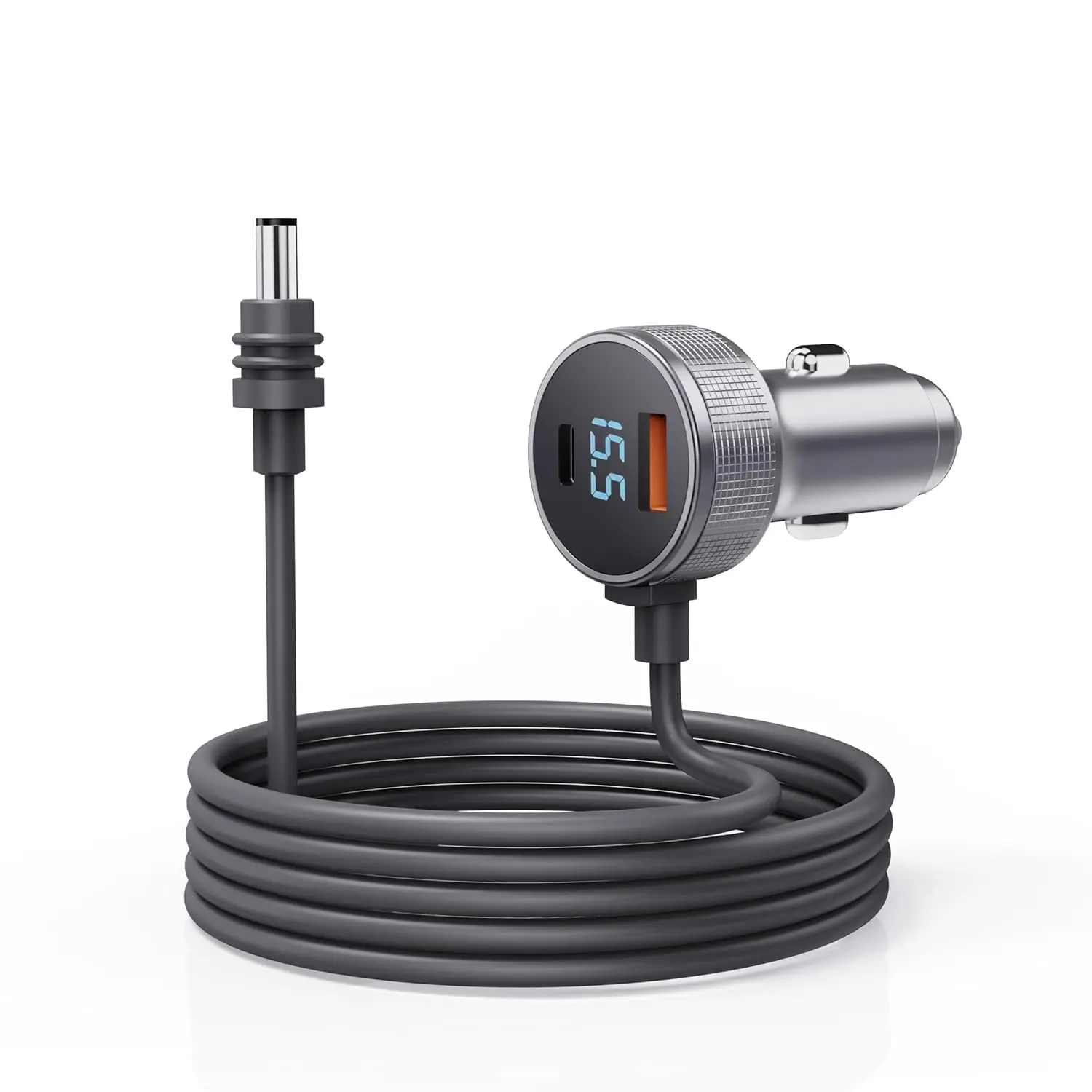 

For Starlink3-in-1 Charger Mini Dual USB Car Charger 12V-24V Vehicles 5M/16FT Cable Digital Voltmeter Waterproof Extension Cable