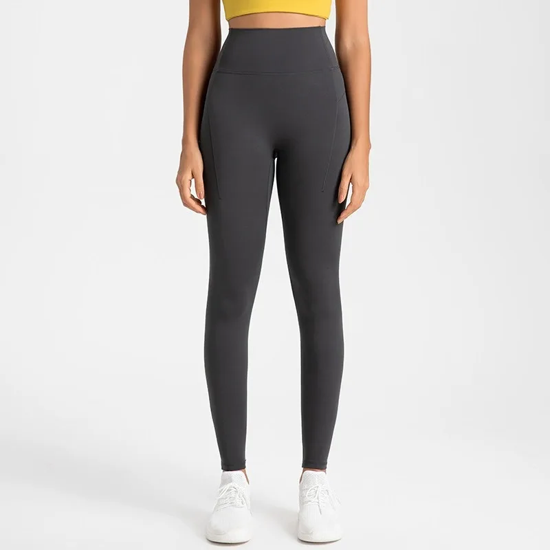 

2025 Autumn Women High Waist Yoga Pants Butt Lift Slim Leggings Elastic Tight Fitness Running Training Sports Trousers