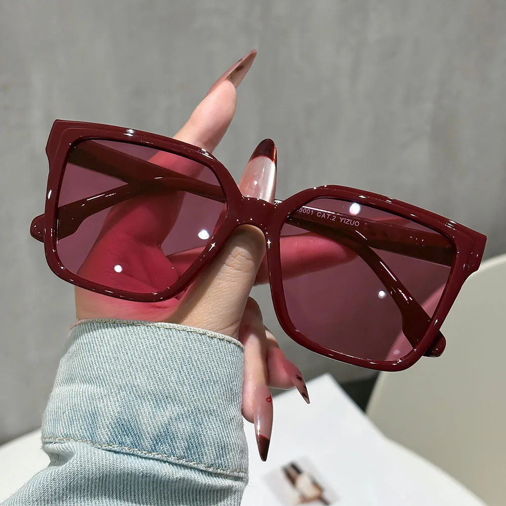 Vintage Square Sunglasses UV400 Protection Anti-glare PC Frame PC Lenses Multiple Colors Unisex for Outdoor Daily Wear