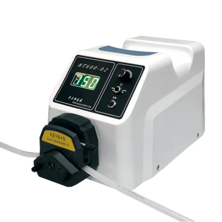 BT600-02 /yz1515pps Peristaltic Pump Foot Pedal Max Flow 2280ml /min Medium Flow Transfer Peristaltic Pump