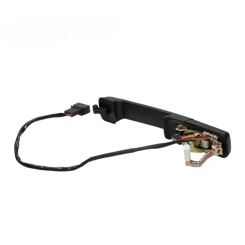 Left Front Door Handle with Lock Cylinder for VW Passat B3 (1988-1993) - Central Locking Compatible (OEM 357837205A)
