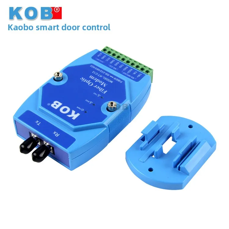 KOB brand KT-C12SM RS232 485 422 turn single mode fiber optic transceiver serial port optical cat