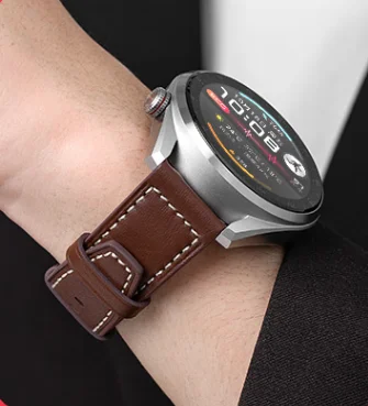 22mm Leather Bracelet For Amazfit GTR 3 Pro Limited Edition Strap For Xiaomi Amazfit Balance/GTR 2 2e/GTR 3 pro/GTR 4 Watchband