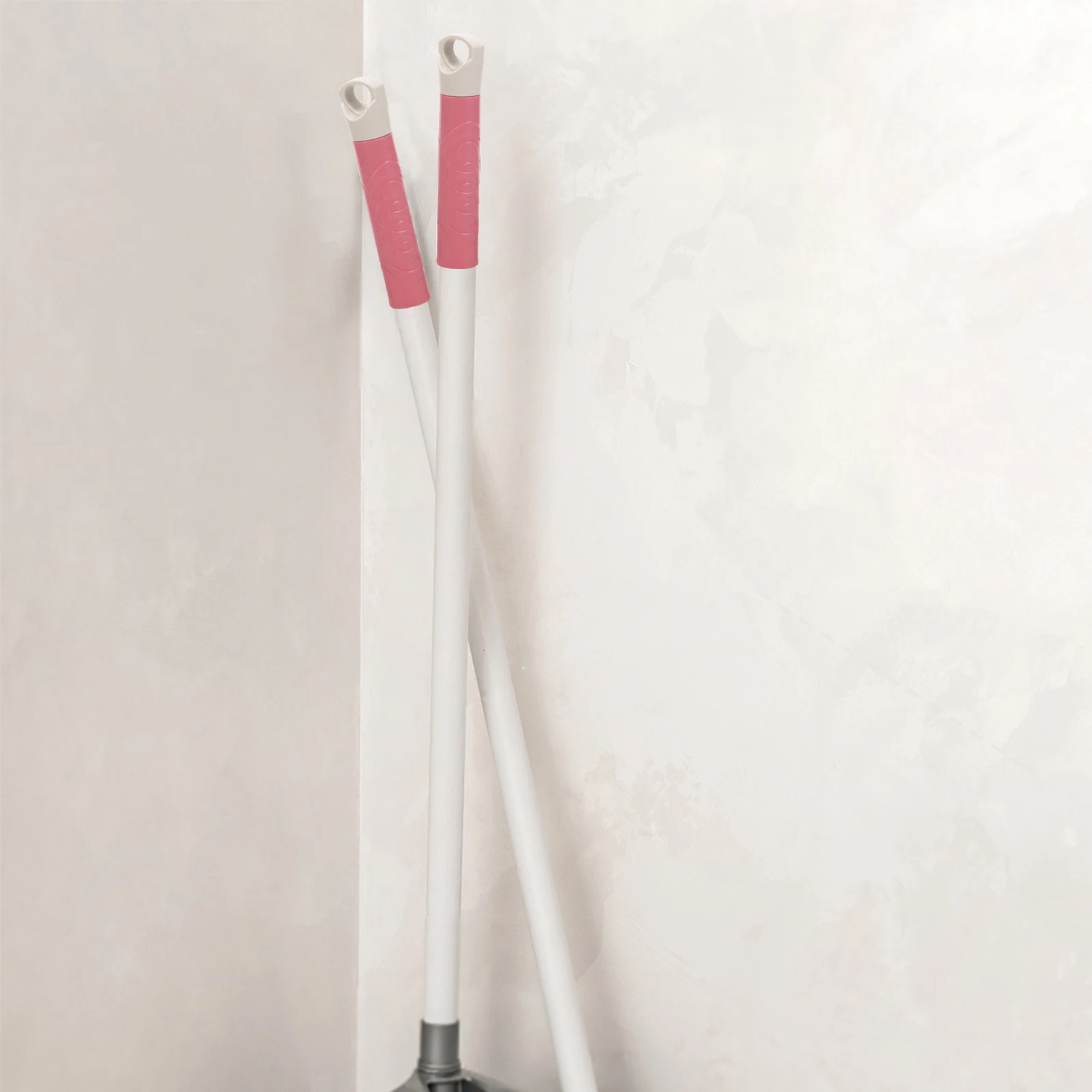 

2pcs Mop Broom Handle Grips Replacement Wide Clothesline End Cap Accessories For Brooms Pink Sweeping Tool Home Use Ergonomic