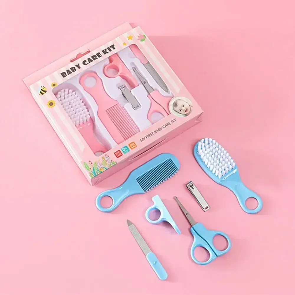 

Baby Health Care Nail Hair Comb Grooming Brush Set Multifunction Baby Nail Trimmer Scissors Clippers Hygiene Kit