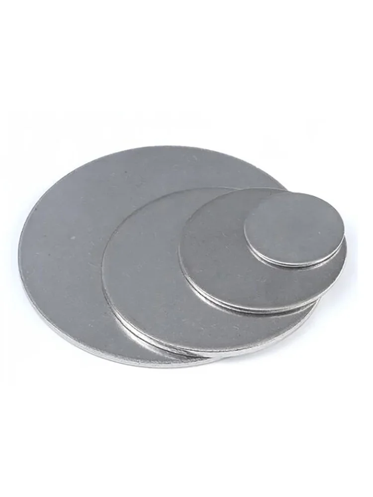 Feuille de plaque ronde en acier inoxydable