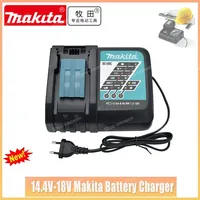 2025 Original Makita Charger 14.4V 18V Original DC18RC Battery Charger Makita 6000mAh Bl1830 Bl1430 BL1860 Tool Power Charger