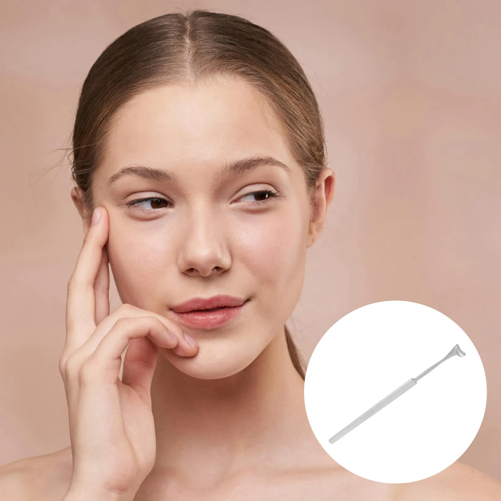 

Инструмент для подтяжки век из нержавеющей стали, металлический косметический прибор, хирургический инструмент для уменьшения мешков под глазами, усилитель двойного века для женщин