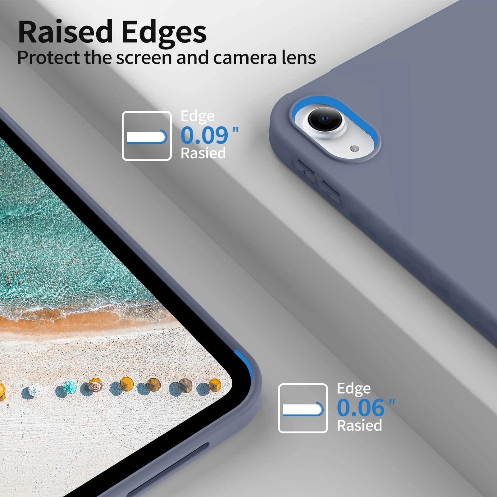 For iPad 10th 11th Generaton Leather Stand Flip Smart Cover, For iPad 10 11 10.9'' 2022 2025 Soft Silicone Case