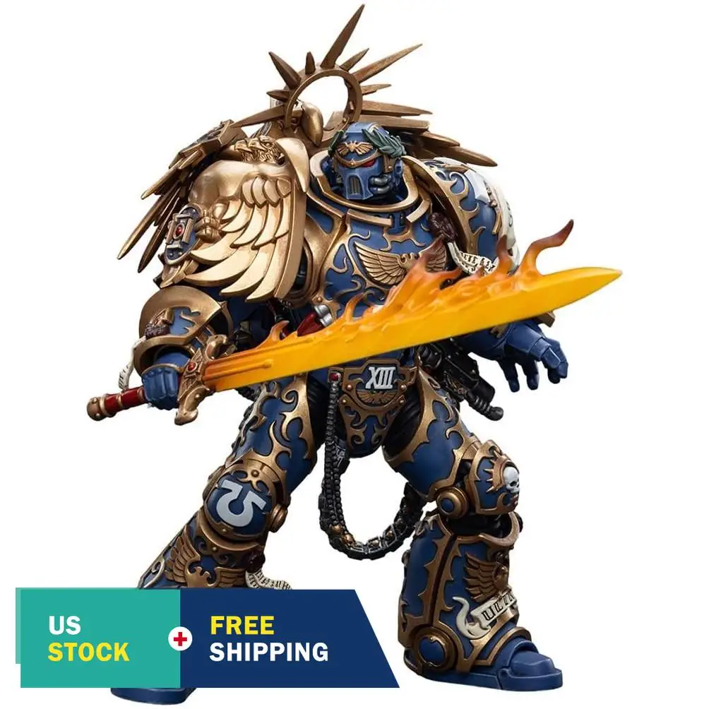 HiPlay JOYOY Warhammer 40K Roboute Guilliman Ultramarines Primarch Figurine d'action 1/18