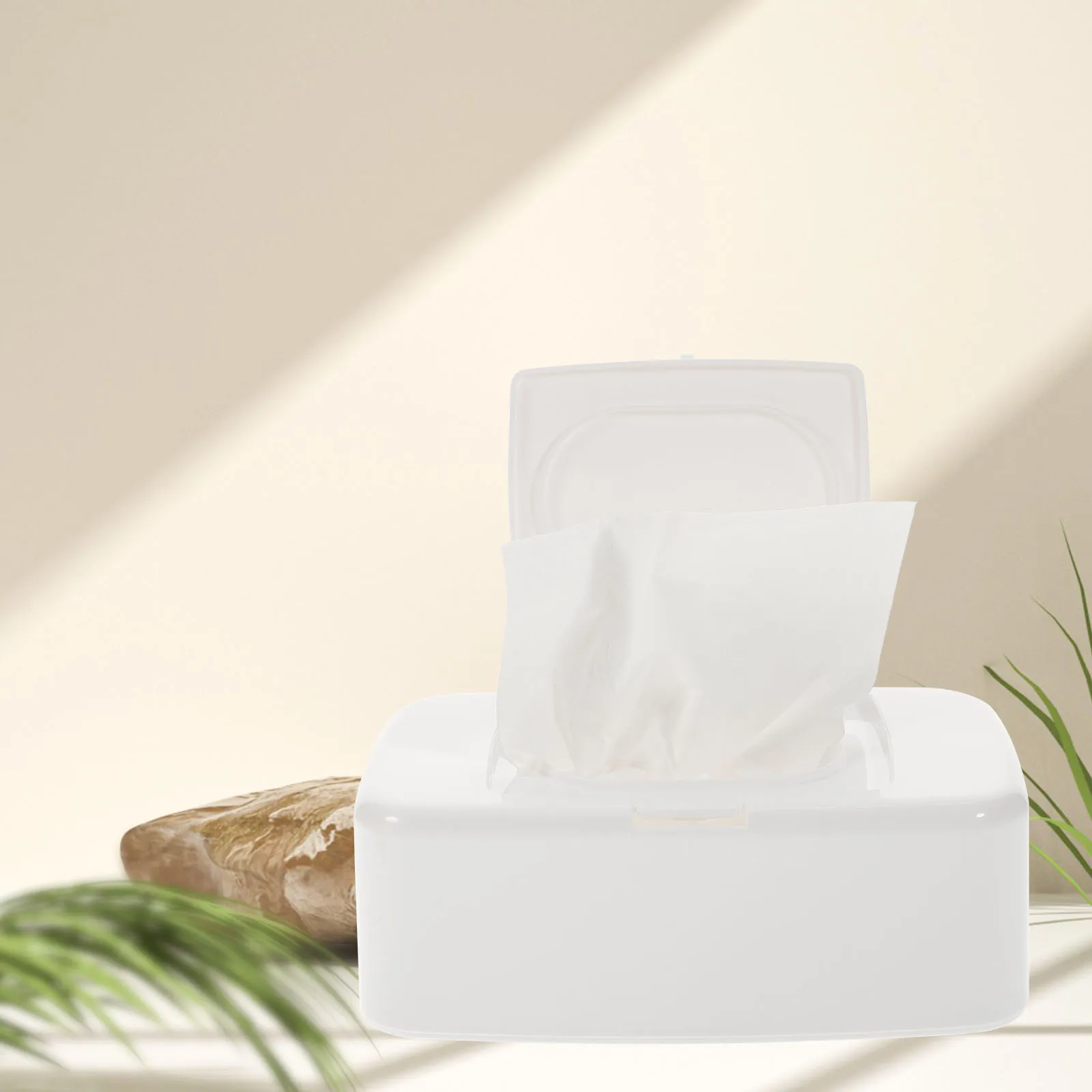 

Portable Wet Dispenser Reusable Travel Container Household Tissue With Lid Lightweight Wipe Holder For Stroller Desktop Living