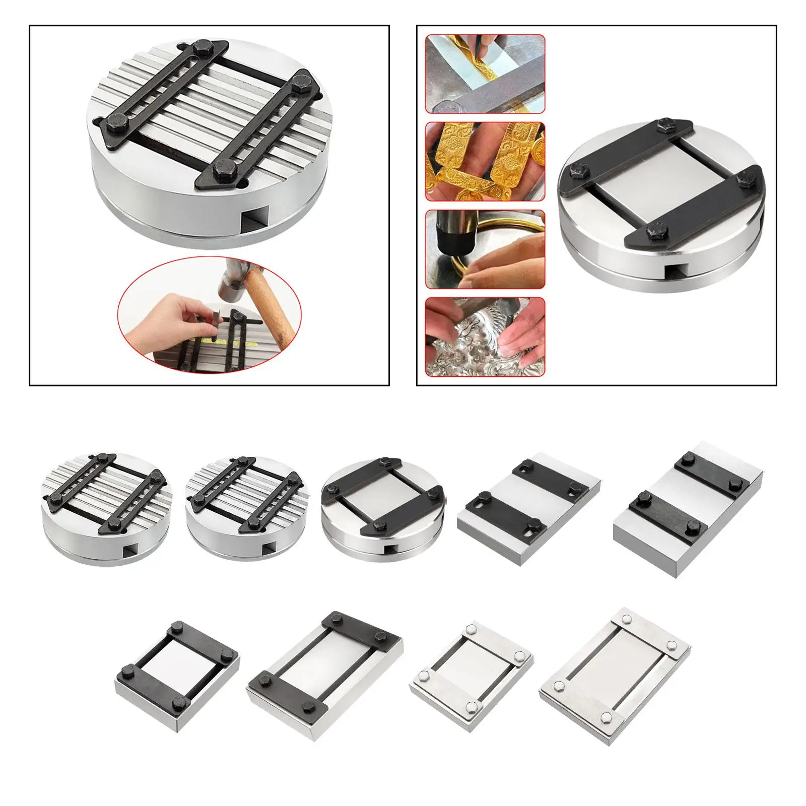 Jewelry Engraving Tool Bench Ring Holder Carving Tool DIY Jewelry Engraving Table for Work Repairing Jewelry Making Beginners