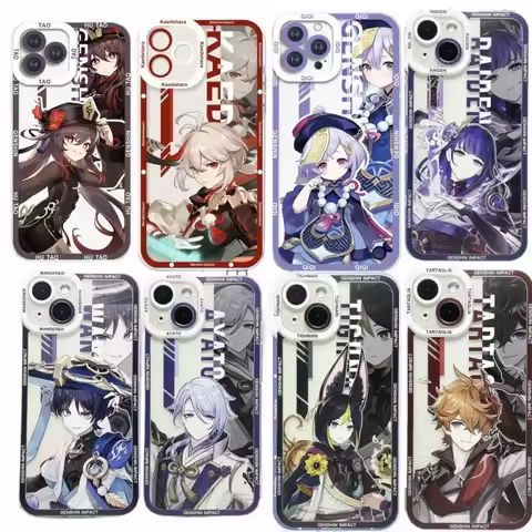 Genshin Impact Wanderer Hu Tao Case for Infinix Note 30 40 Pro 30i Pro Hot 30 Play 30I 40 Tecno Spark 10 20 Pro 10C POVA 5 Cover