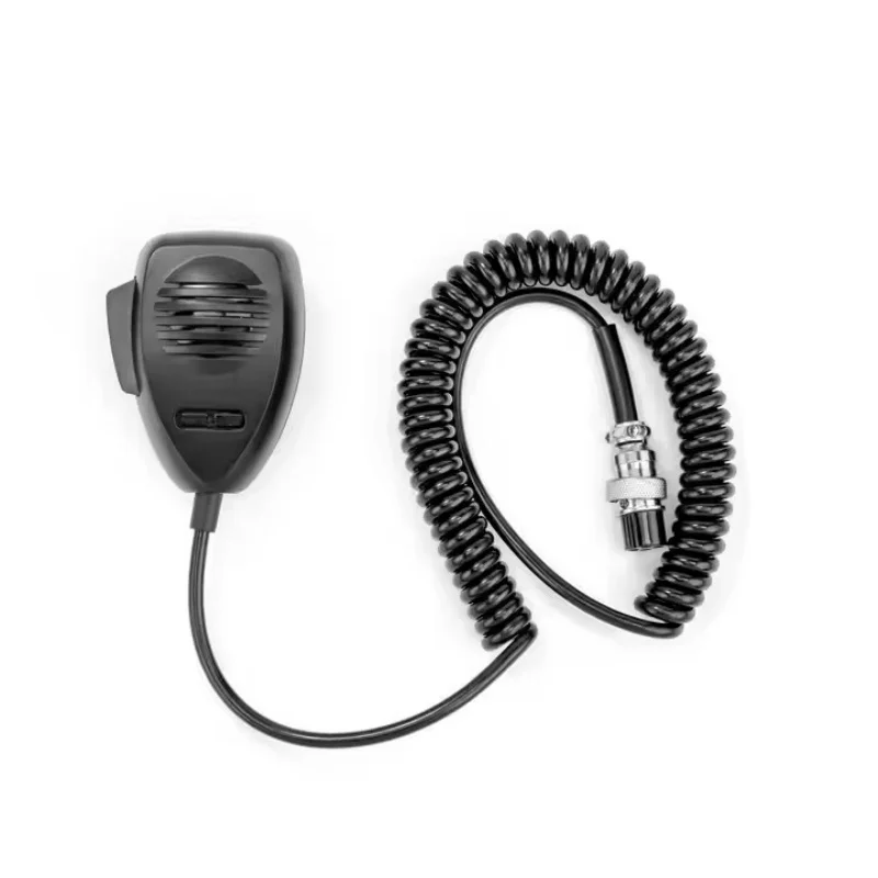 Easycom CB-124 Mikrofon Radio Dua Arah Seluler Mobil Konektor 4 Pin untuk Operator Ham CB