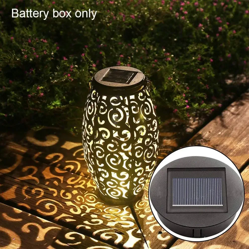 2V 100mAh Solar Lamp Hanging Lanterns Replacement Top Professional Home Pathway Battery Box Easy Install Outdoor Accessories Led