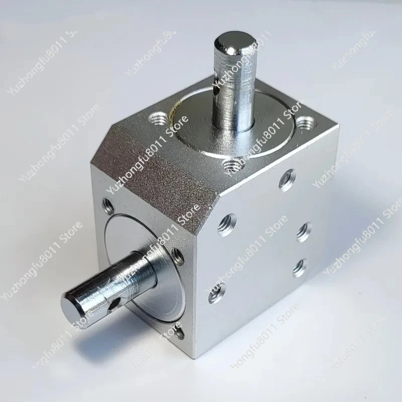 Right Angle Conical Bevel Gearbox Right Angle Commutator Device Speed Ratio 1:1 Double 8MM Shaft