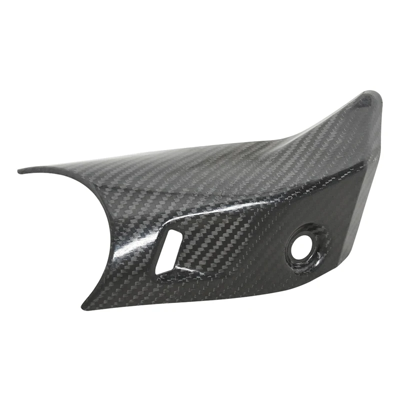 Real Carbon Fiber For KAWASAKI ZX-25R ZX25R ZX 25R 2021 2022 2023 Motorcycle Exhaust Escape Muffler Protector Heat Shield Cover