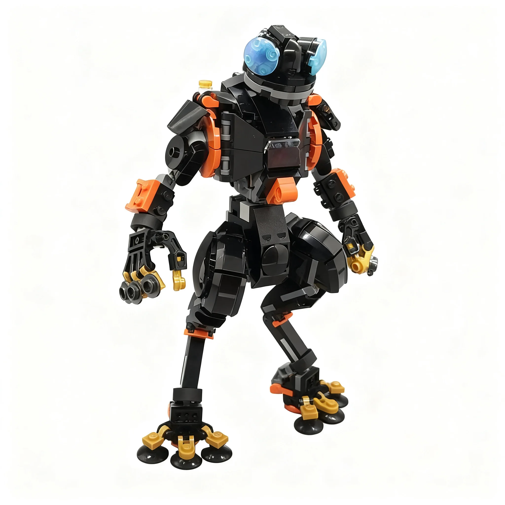 321pcs MOC Frog Suit Model Building Blocks Christmas Gift Toys Architecture Art Craft 3D Brick DIY Birthday Collection Display