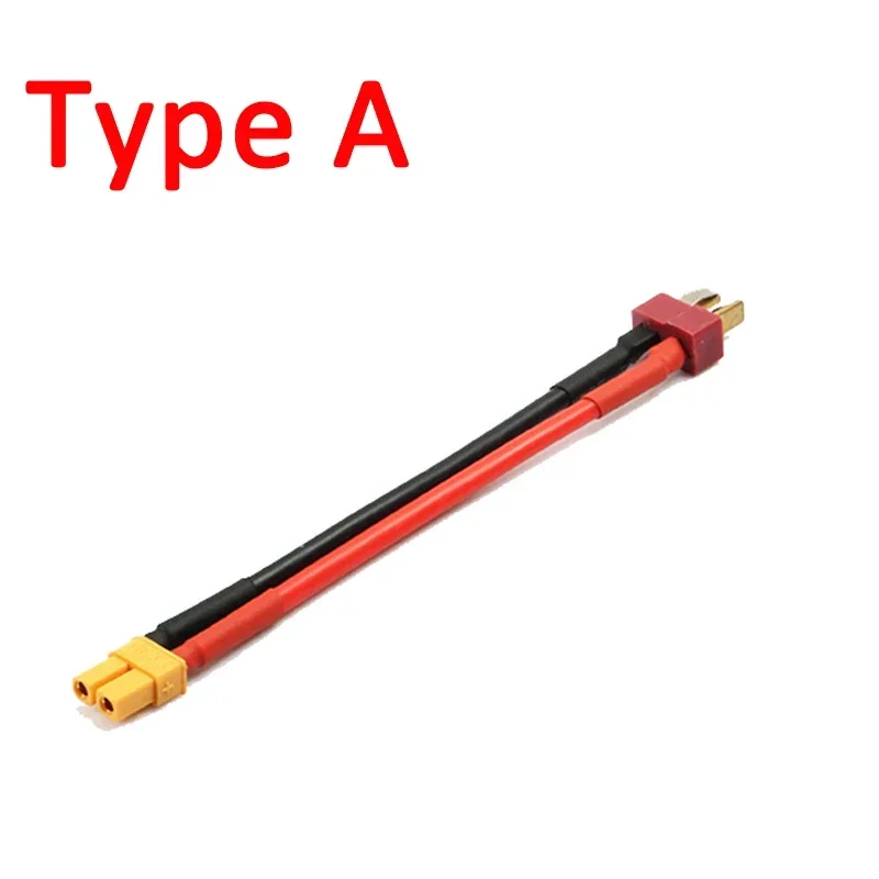1Pcs XT30 Female / Male to T-Plug Connector Plug with 16AWG connection cables For RC Model Multicopter  FOR FRSKY R9M R9M2019