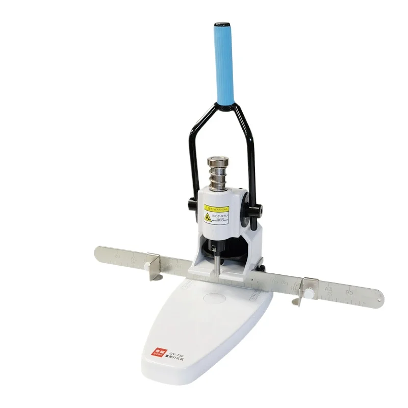 Manual Single Hole Punching Machine Paper Album Tag Drilling Machine Thickness Machine Hole Punch 3-10MM Drill Optional