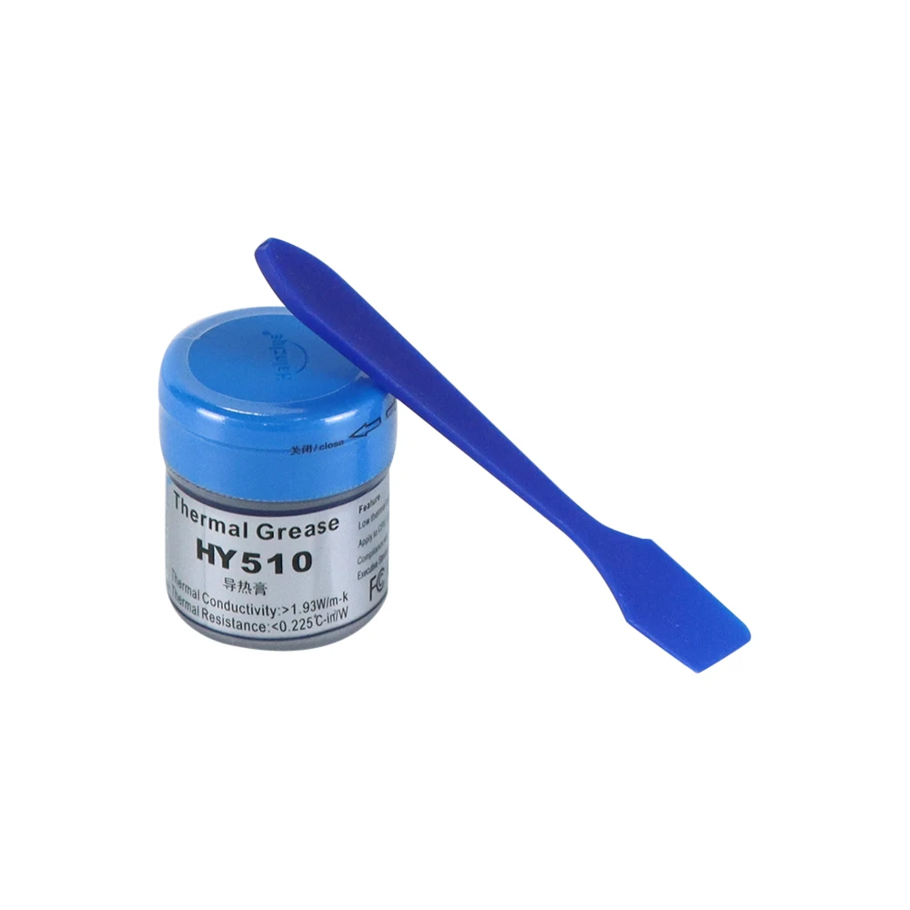 25g Silver Thermal Grease Paste HY510 Compound Chipset Cooling For CPU GPU Chipset Notebook Cooling with Scraper