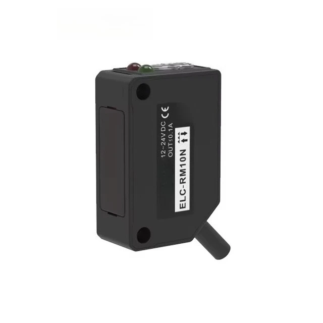 ELC-RM10N Photoelectric Infrared Digital Distance Sensor 10m Ranging Range, High Speed Response IP67 Industrial NPN Output