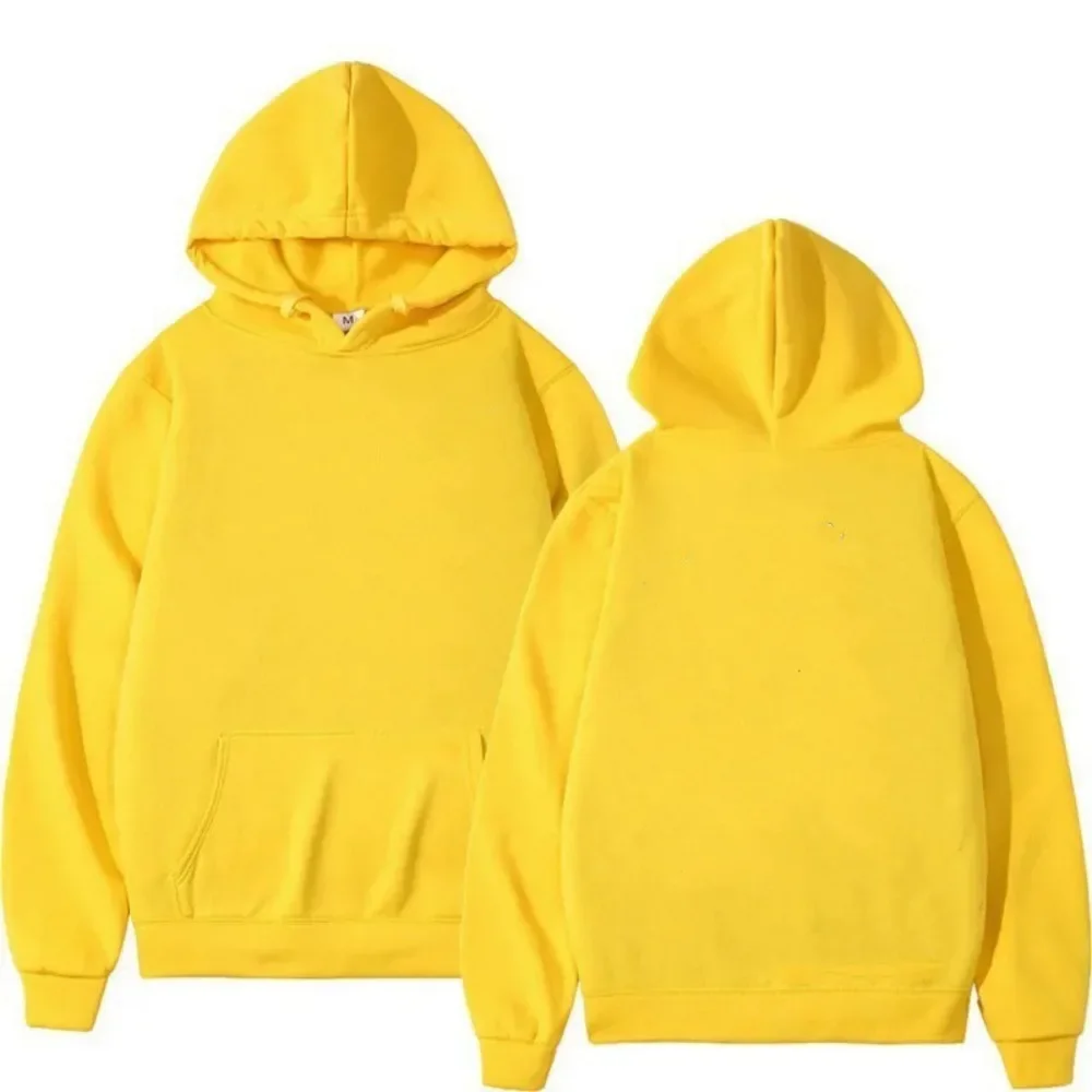 Unisex Fleece Lined Hooded Sweatshirt Oversized Fit for Jogging Travel Trendy Teens Street Style