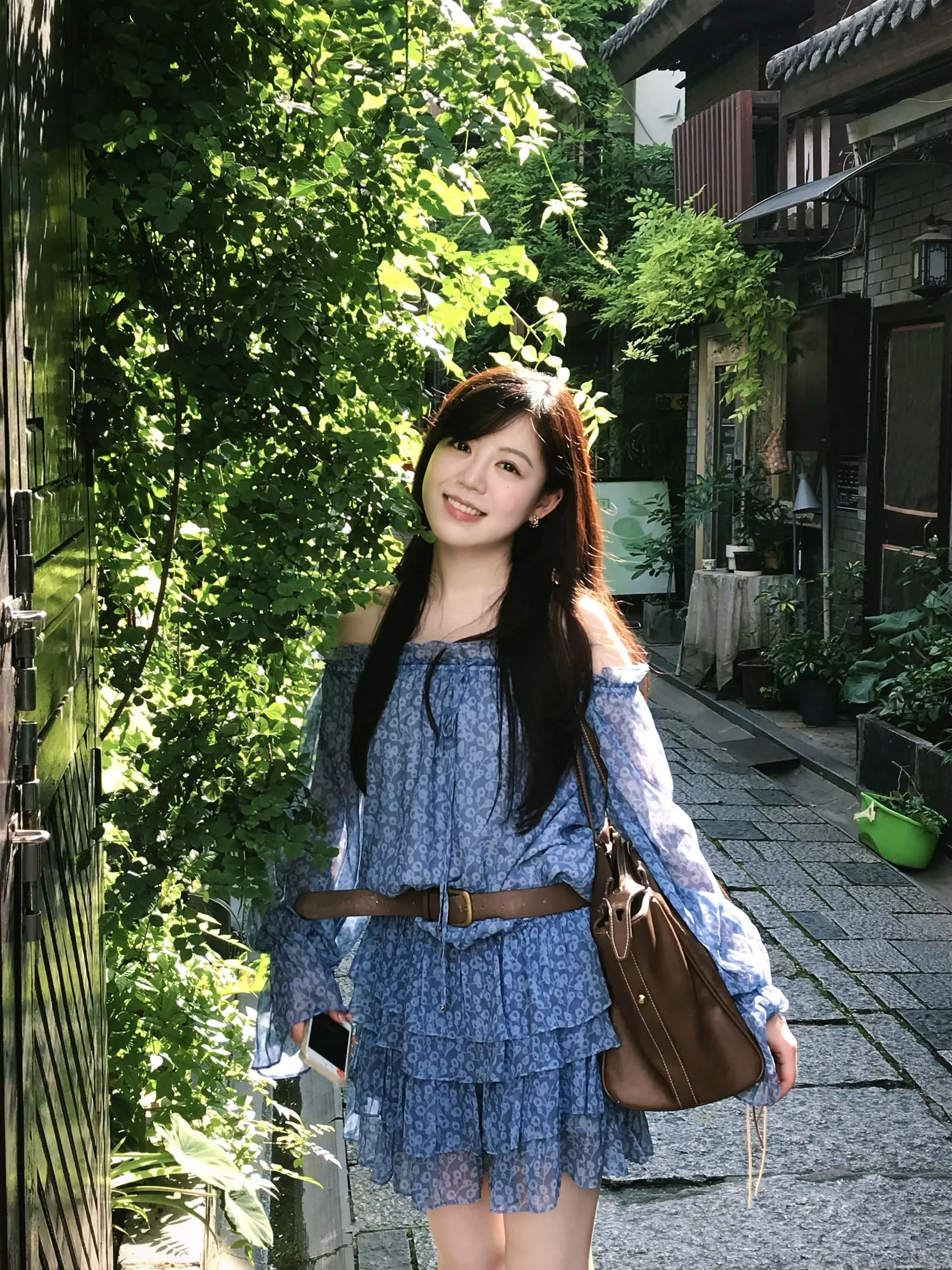 

Salt Series Beautiful Floral Print One-Shoulder Top And Skirt Set Women's Fashion Summer Outfit Lightweight Breathable Two-Pi...