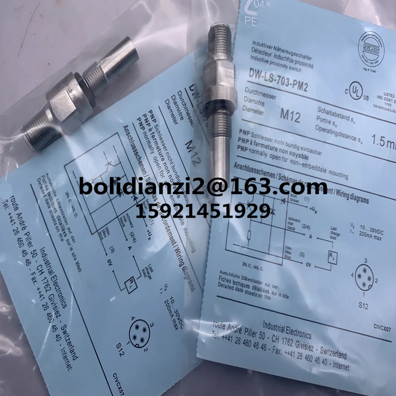 

Brand New Off The Shelf DW-LS-701/702/703-PM2 DW-LS-703-P12G Brand-New Genuine Proximity Switch Sensor