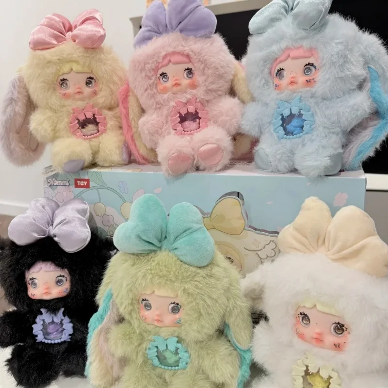 

Nommi Fantasy World V6 Mystery Box Random Cute Anime Bunny or Sheep Figure Charm Collectible Pendant Toy Collectible Figure
