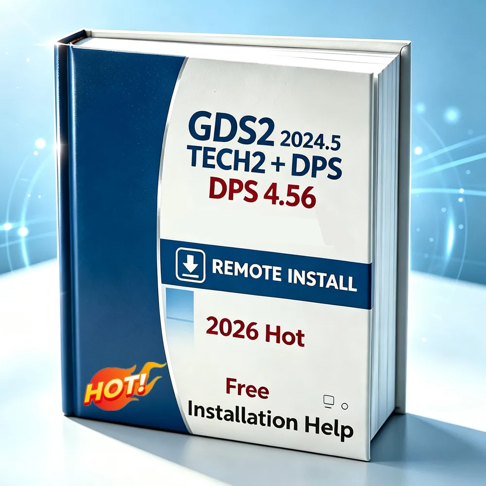 2026 Hot Tech2Win + GDS2 2024.5+ DPS 4.56 Diagnostic Software For G-M MDI Opel Saab Unlimited Lease Free Remote Install 1PC