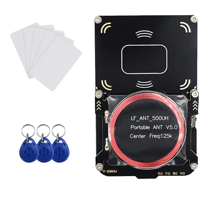 Proxmark3 V5.0 Kit RFID Smart Chip Reader NFC Clone Copier IC ID Tag Token Duplicator125Khz Writer 13.56Mhz Programmer