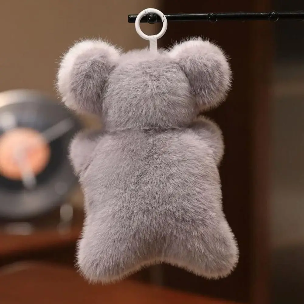 Simulation Capybara Finger Puppet Soft Fluffy Panda Plush Pendants Kawaii Cute Plush Rabbit Doll Pendant Hanging Ornaments