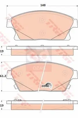 Store code: GDB1847 for the brake pad ON 09 ASTRA.J-CRUZE-MOKKA 