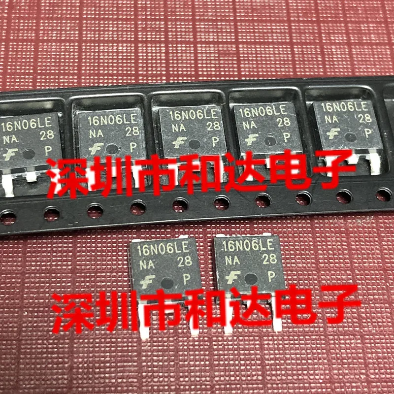 20pcs orginal new 16N06LE RFD16N06LESM TO-252 60V 16A