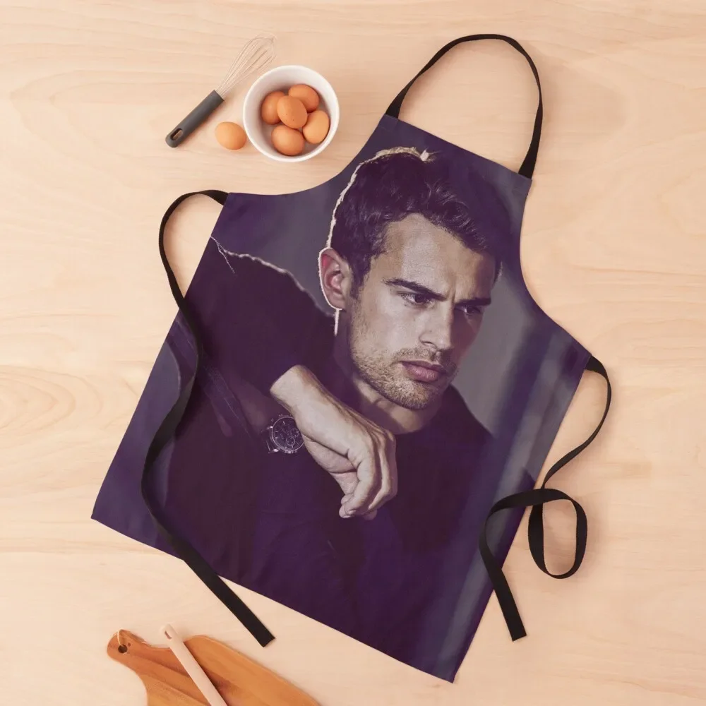 

theo james Apron men's barbecue Things For Home And Kitchen women's work Kitchen For Women Apron